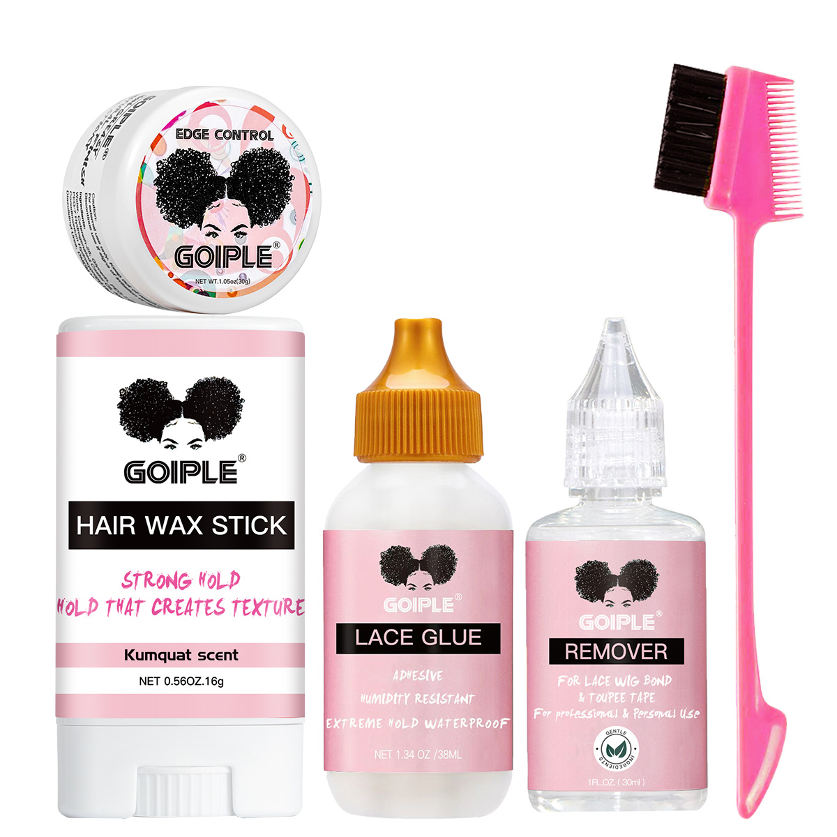 Edge Control Gel - GOIPLE Slick Hair Wax Stick, żel