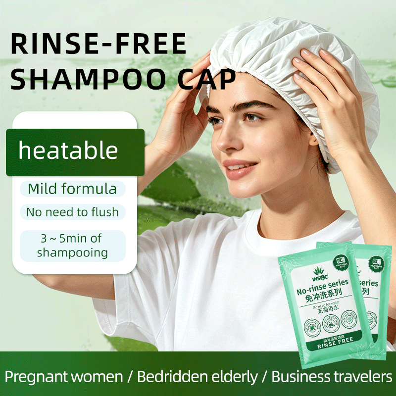 Hair Care With Aloe Vera - Czapka do mycia włosów bez wody,