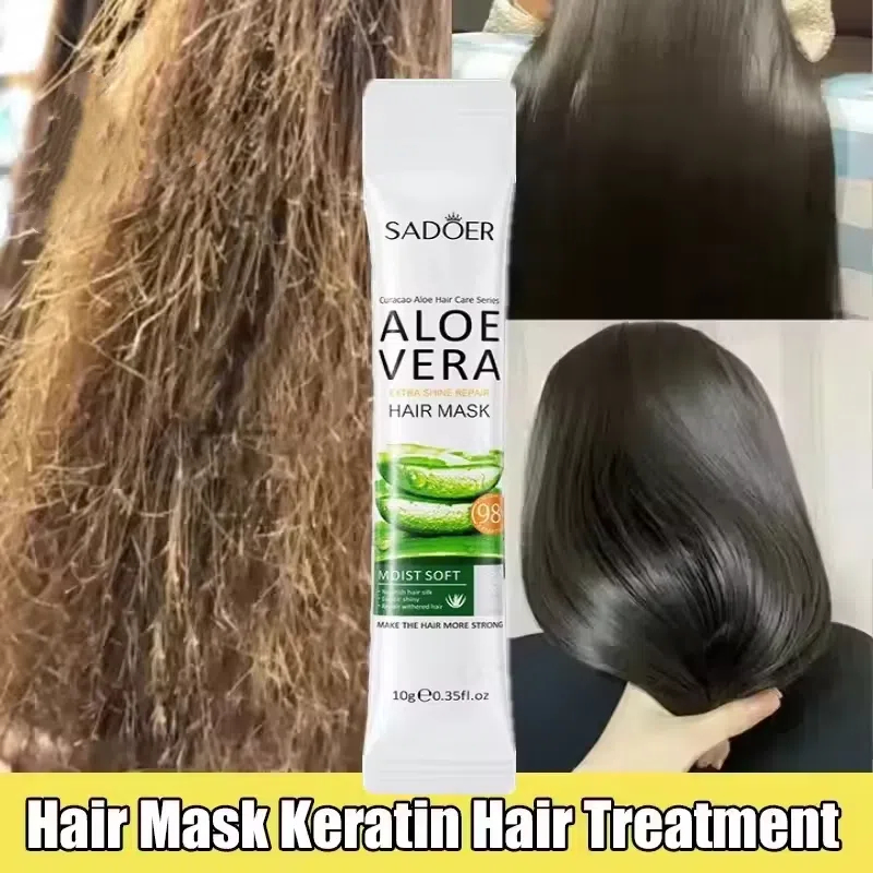 Hair Care With Aloe Vera - 5 Sekund Szybka Regenerująca Odżywcza Maska