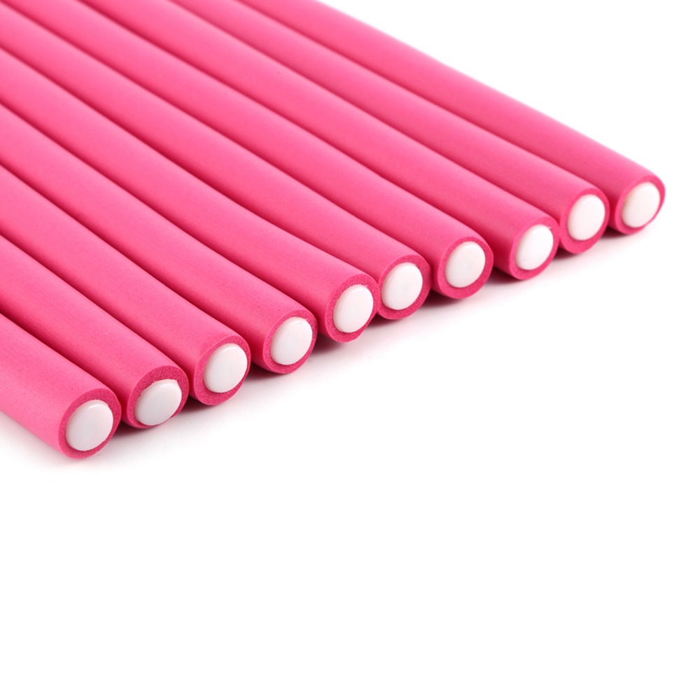 Hair Roller Set Flexi - 10 sztuk/zestaw Miękkie piankowe wałki do