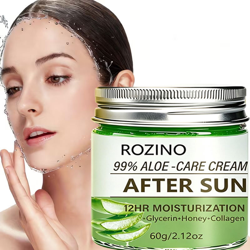 Hair Care With Aloe Vera - Krem pielęgnacyjny z żelem aloesowym 99%,