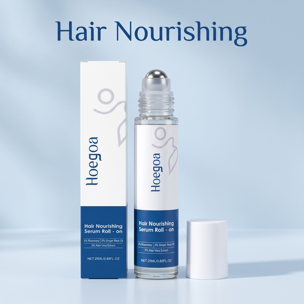 Hair Care With Aloe Vera - Roll-on serum do włosów z rozmarynem