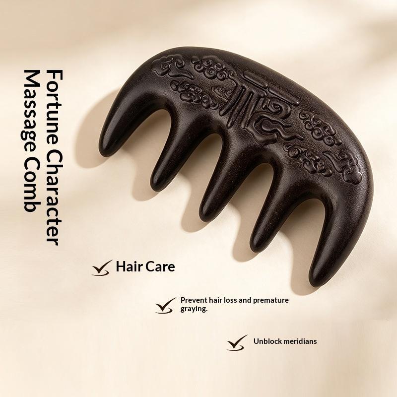 Hair Care Wella - Naturalny ziołowy grzebień do masażu skóry