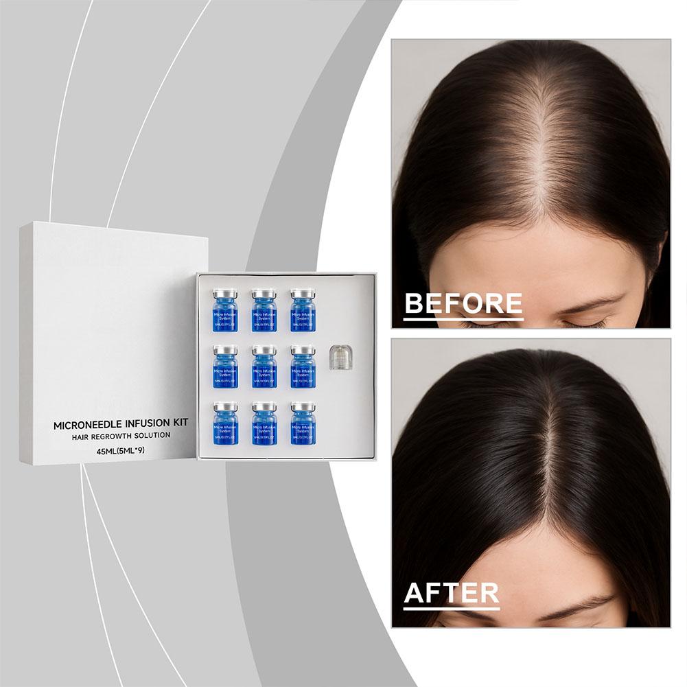 Hair Care Oil Serum - Zestaw do pielęgnacji włosów: serum z