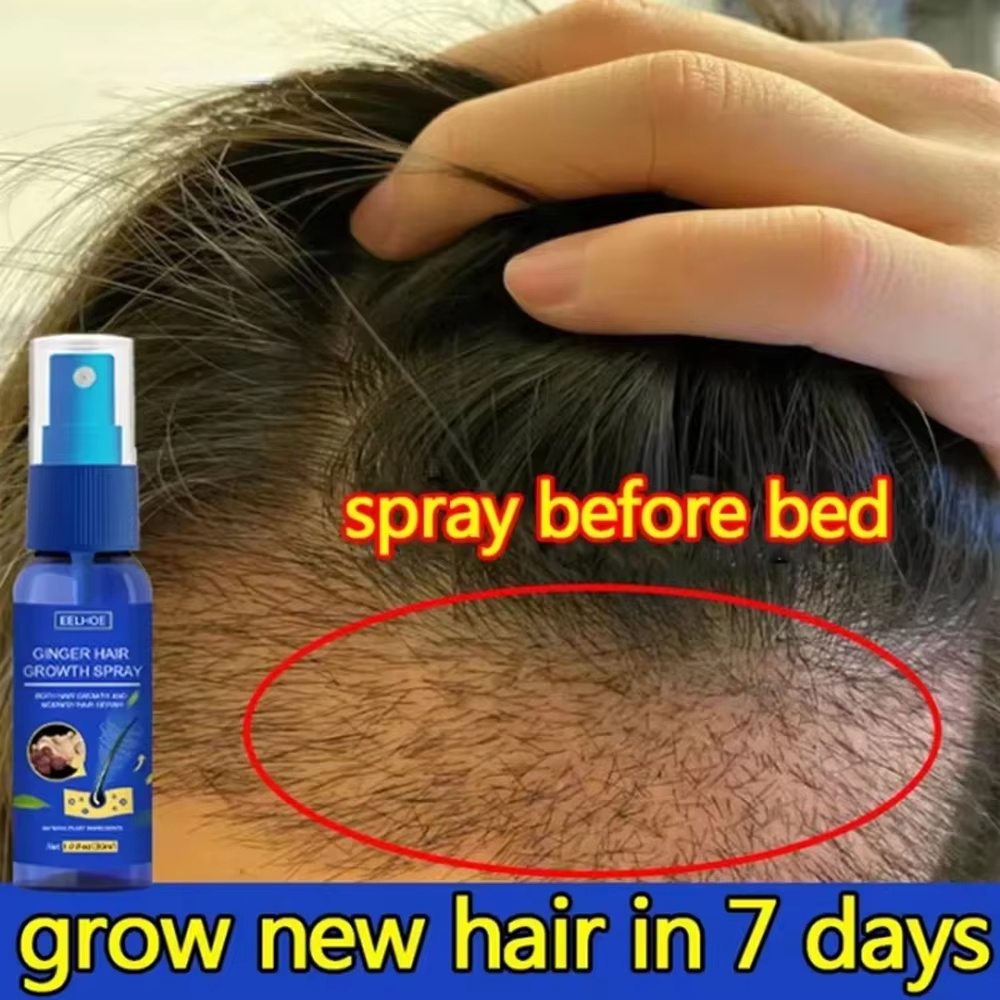 Hair Care Naturally - Szybki Spray na Porost Włosów z