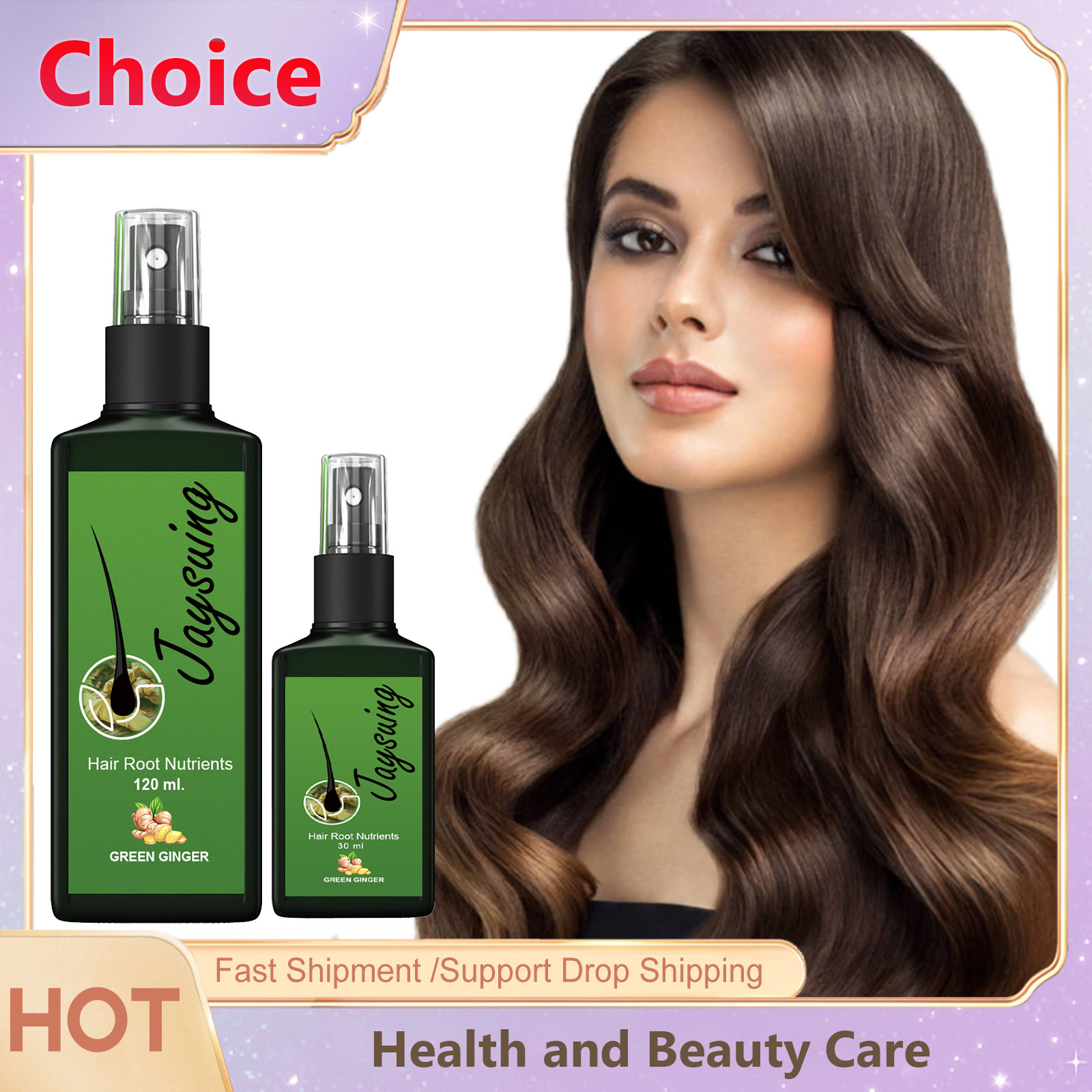 Hair Care Essence Oil Spray - Olejek na porost włosów w sprayu
