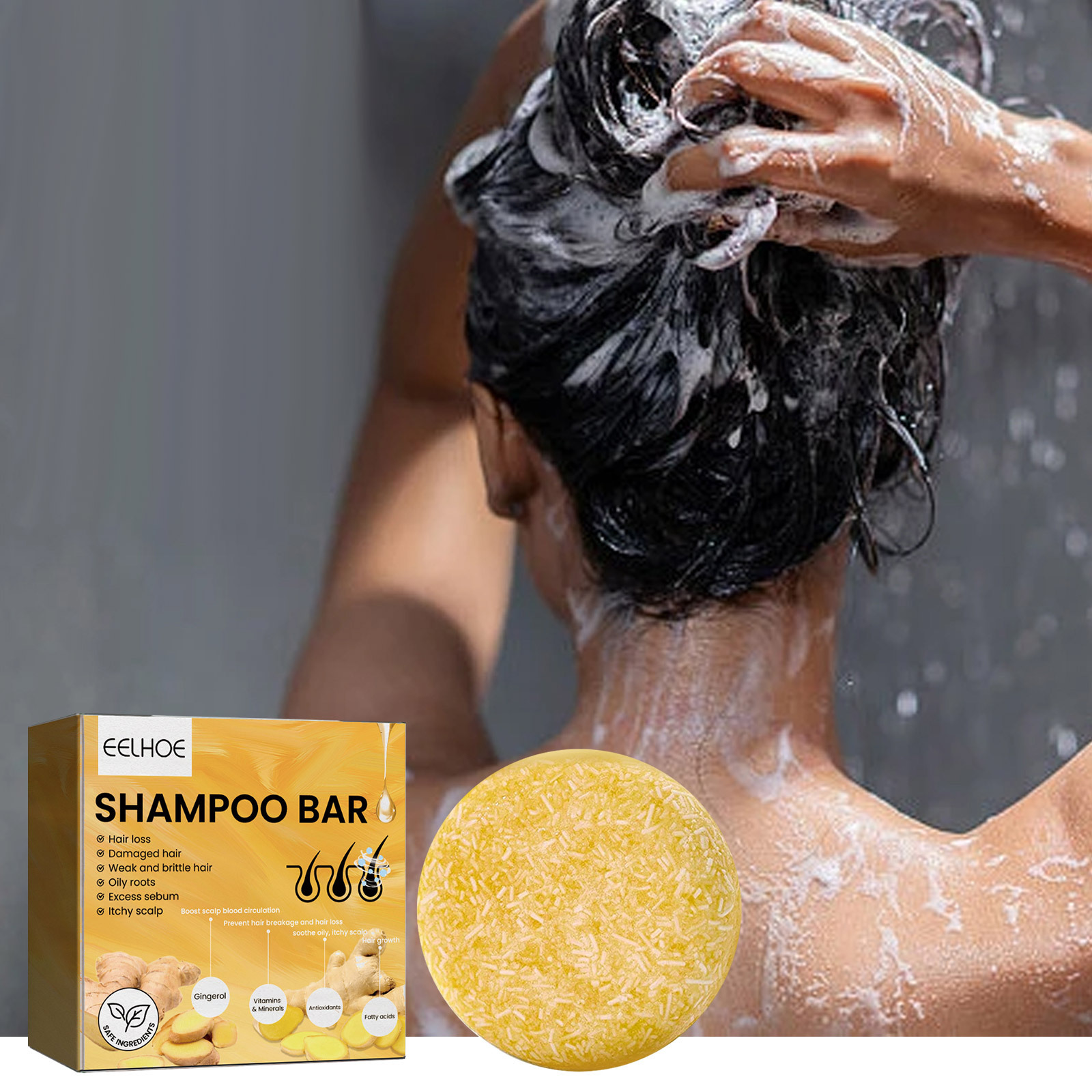 Naturalny szampon w kostce z i – Hair Care Naturally recenzja i cena