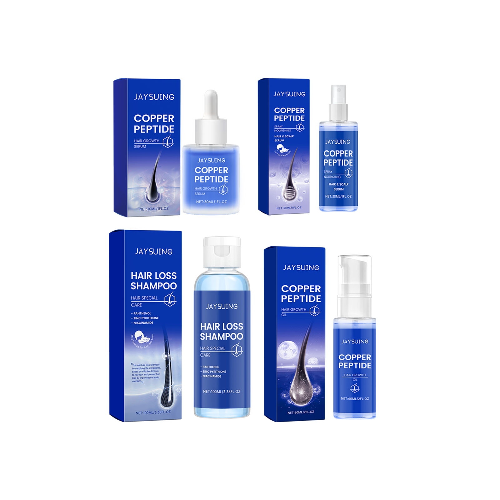 Szampon z peptydem miedzianym  – Hair Care Essence Oil Spray recenzja i cena