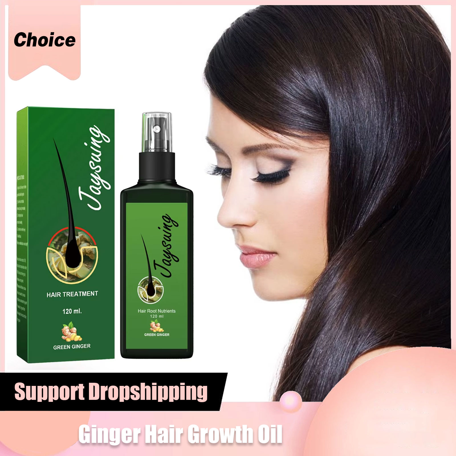Szybki imbirowy spray na poros – Hair Care Oil Serum recenzja i cena