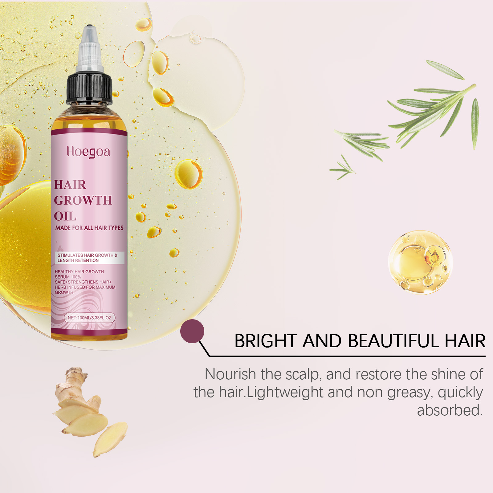 Olejek na porost włosów, napra – Hair Care Naturally recenzja i cena