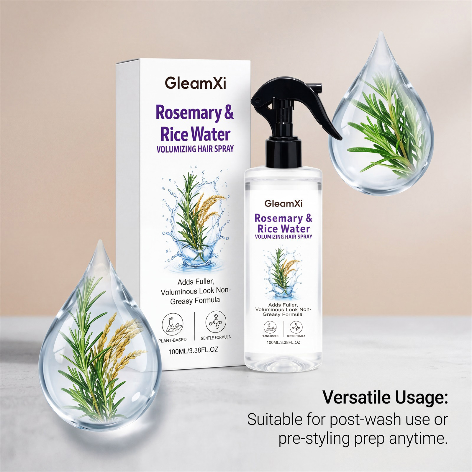 Spray do pielęgnacji włosów z  – Hair Care With Rice Water recenzja i cena