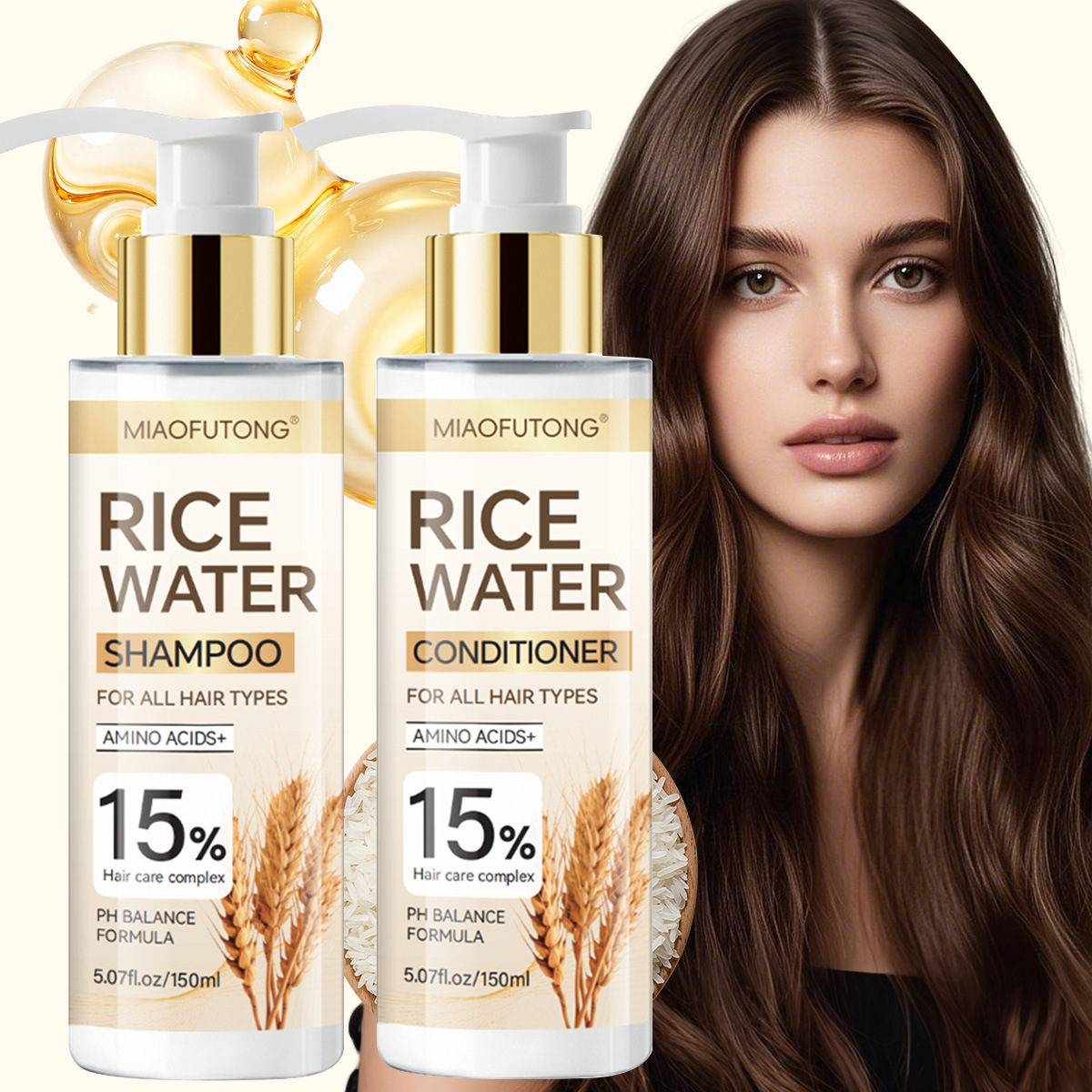 Szampon i odżywka z wodą ryżow – Hair Care With Rice Water recenzja i cena
