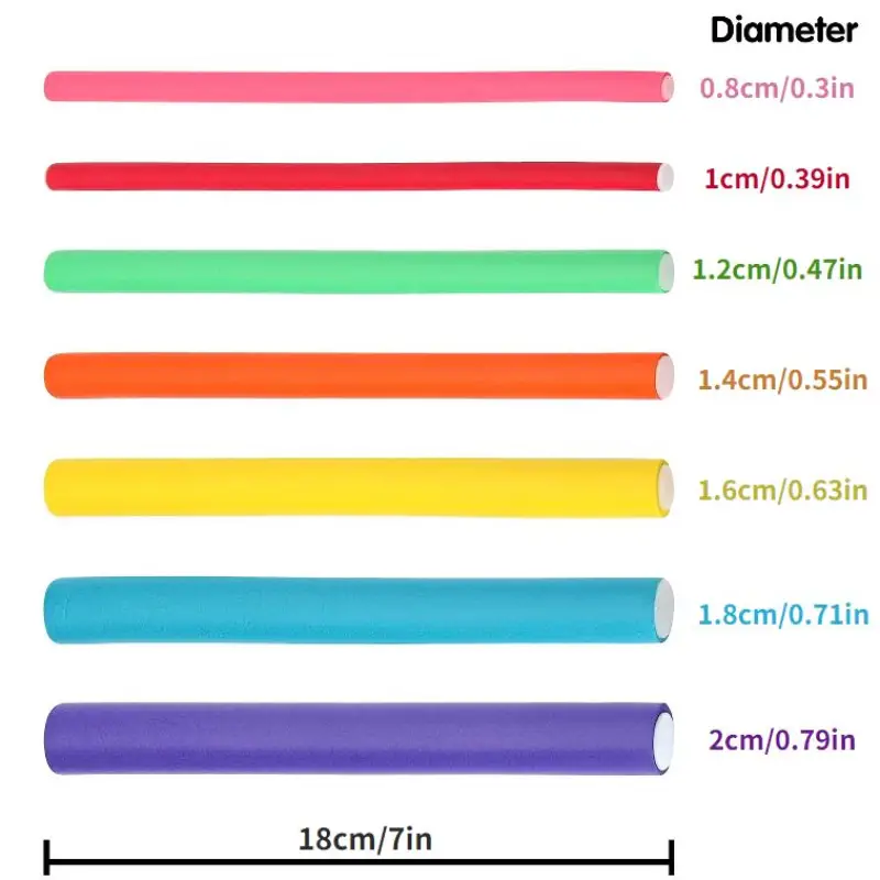 42 sztuki / zestaw elastycznyc – Hair Roller Set Flexi recenzja i cena