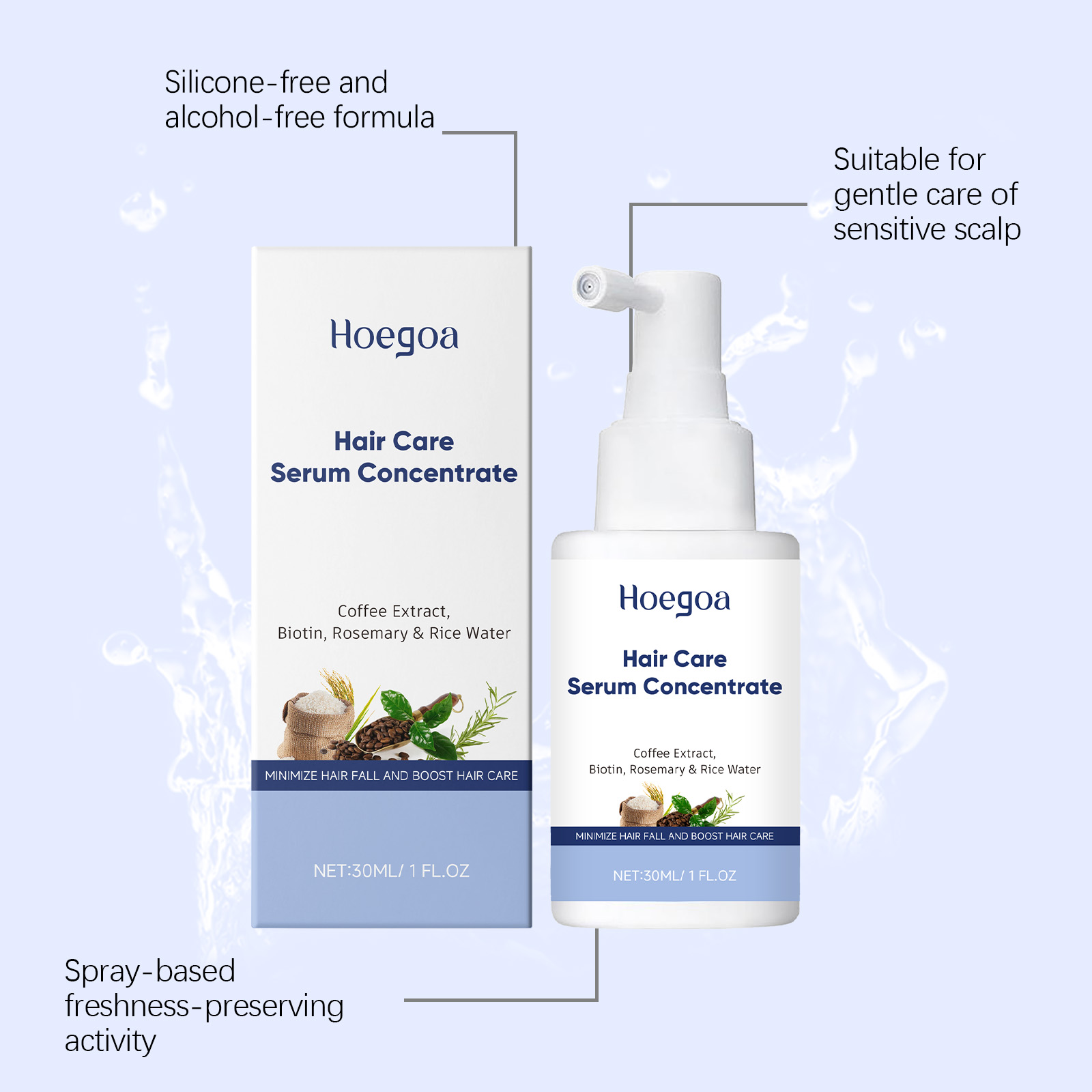 Serum do pielęgnacji włosów Ko – Hair Care With Rice Water recenzja i cena