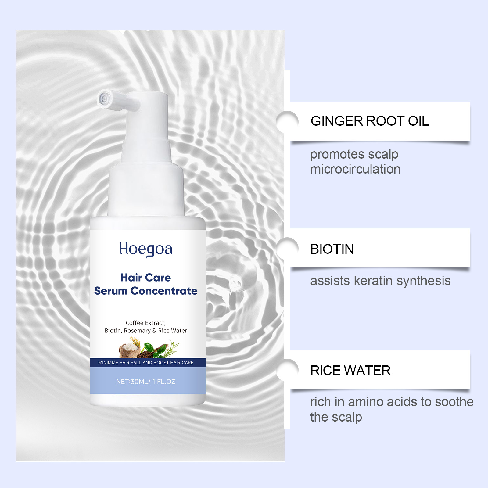 Serum do pielęgnacji włosów Ko – Hair Care With Rice Water recenzja i cena