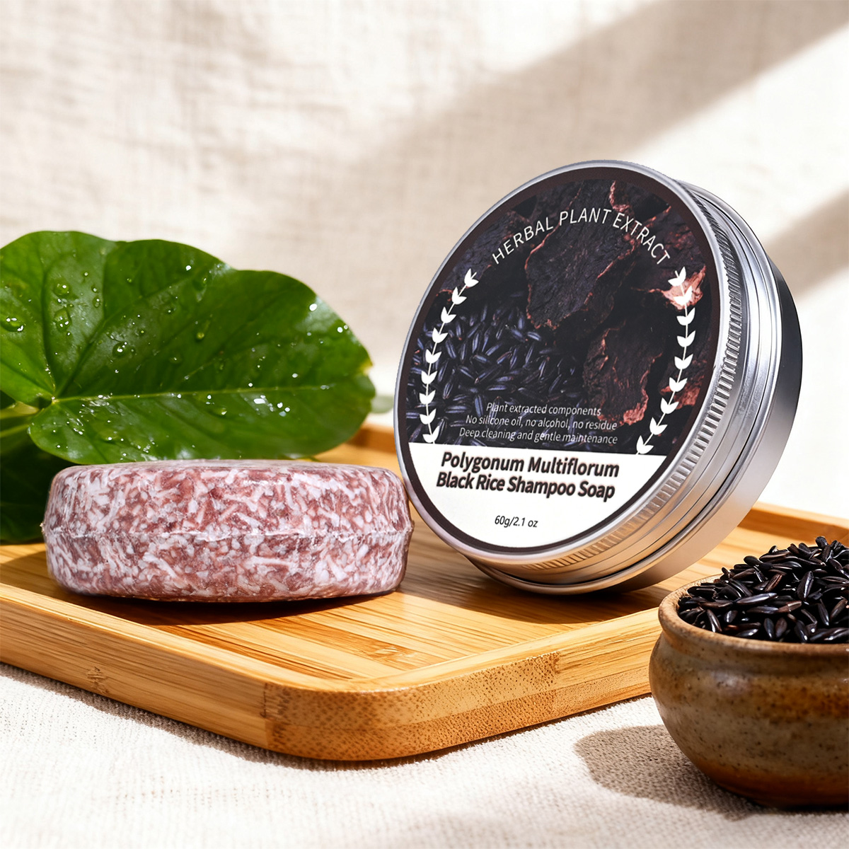 Naturalny szampon z rośliny Po – Hair Care With Rice Water recenzja i cena