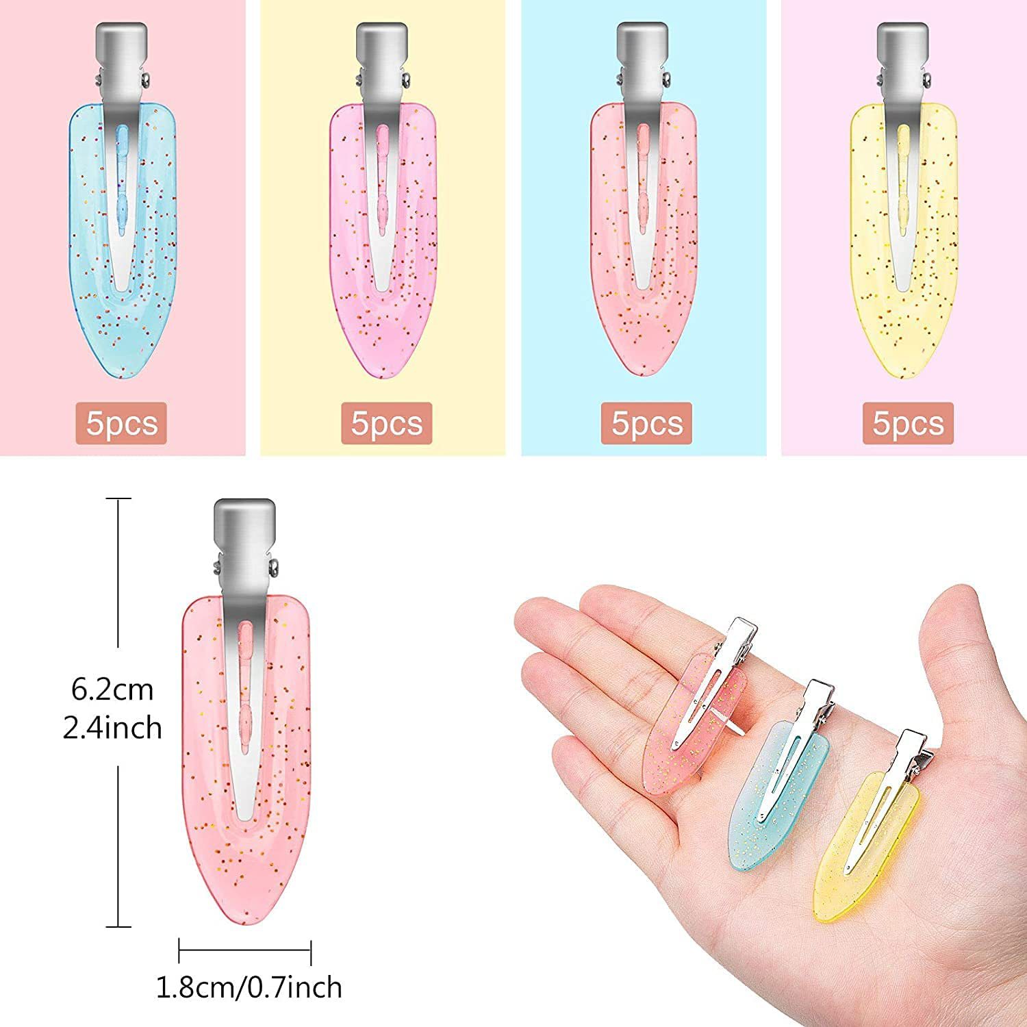 20 SZT. Bezszwowe spinki do wł – Hair Care Guide recenzja i cena