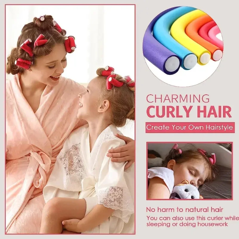 42 szt. Elastyczne wałki do wł – Hair Roller Set Flexi recenzja i cena