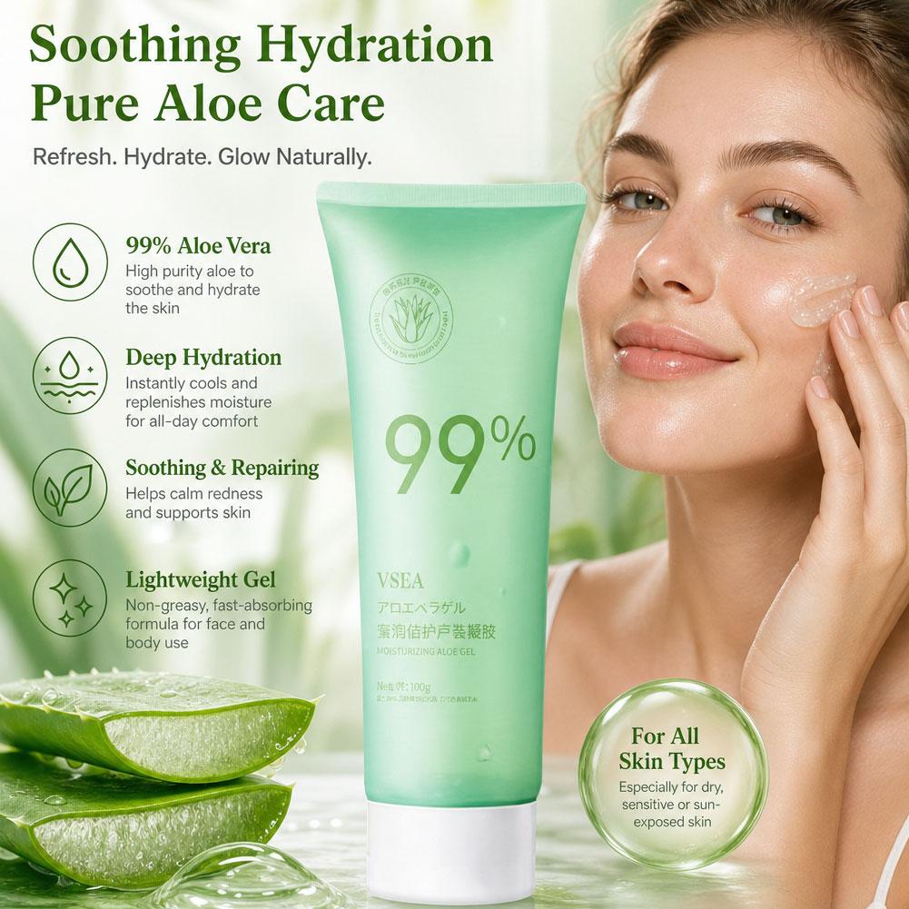 1/3/5 szt. Żel z aloesem 99% c – Hair Care With Aloe Vera recenzja i cena