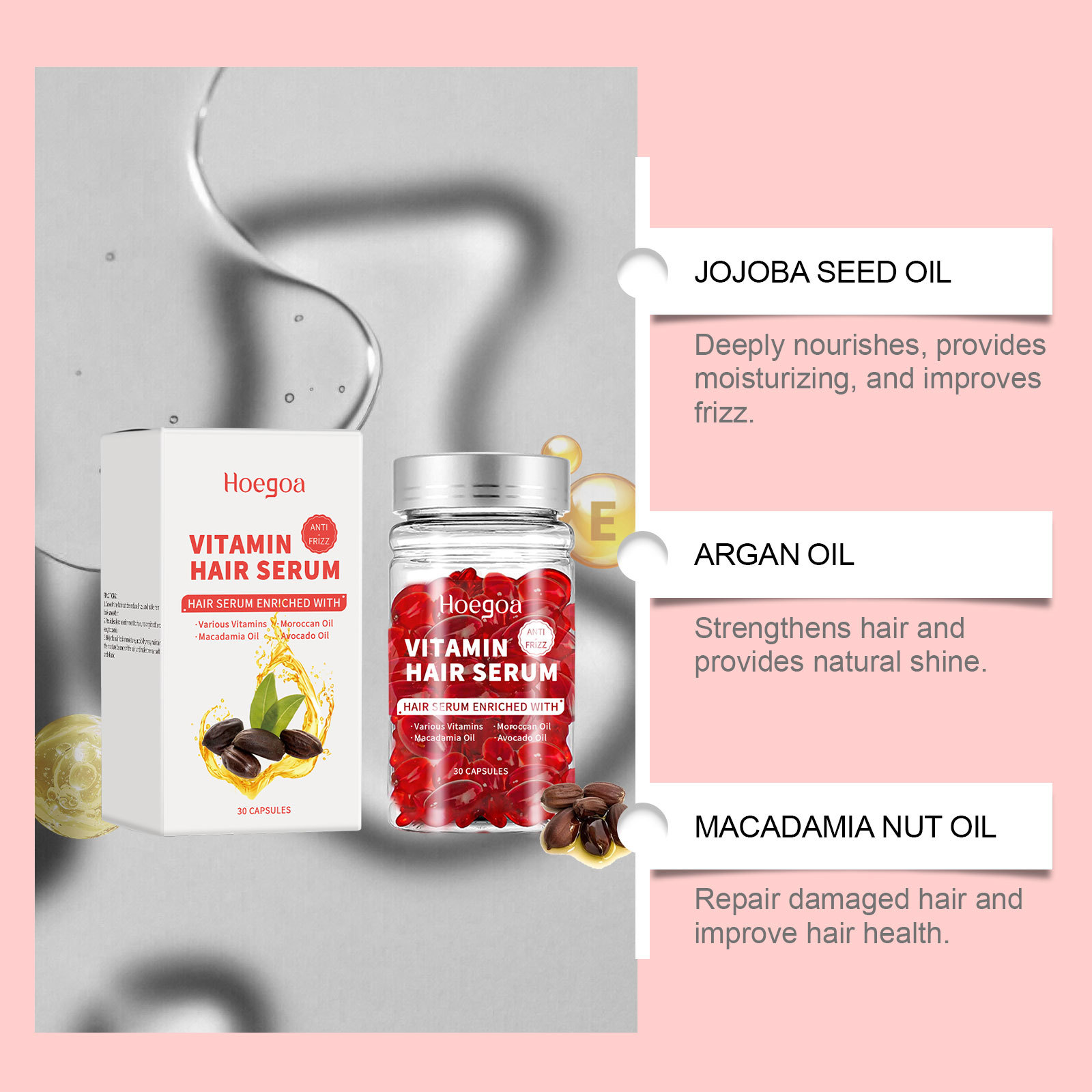 Witamina Serum do pielęgnacji  – Hair Care Oil Serum recenzja i cena