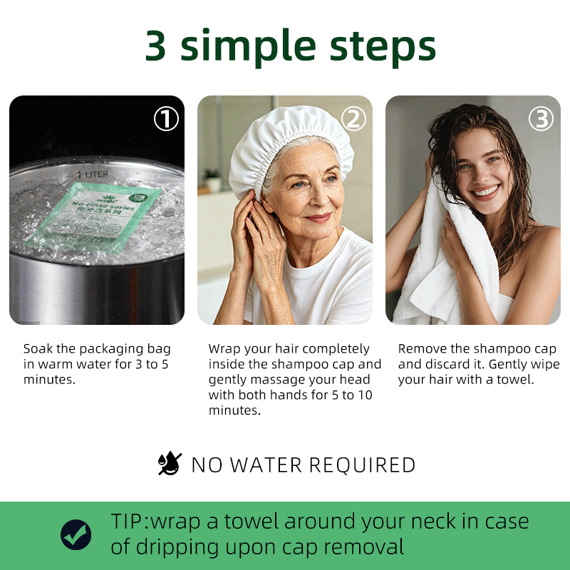 Jednorazowa czapka do mycia wł – Hair Care With Aloe Vera recenzja i cena