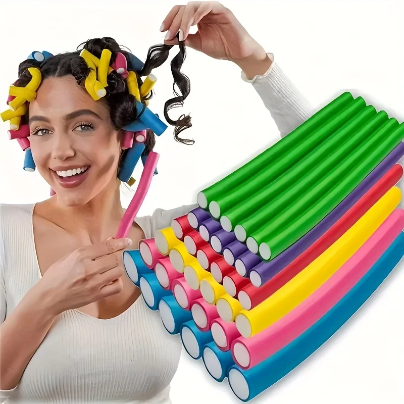 Wałki do włosów/Flex Rods do w – Hair Roller Set Flexi recenzja i cena
